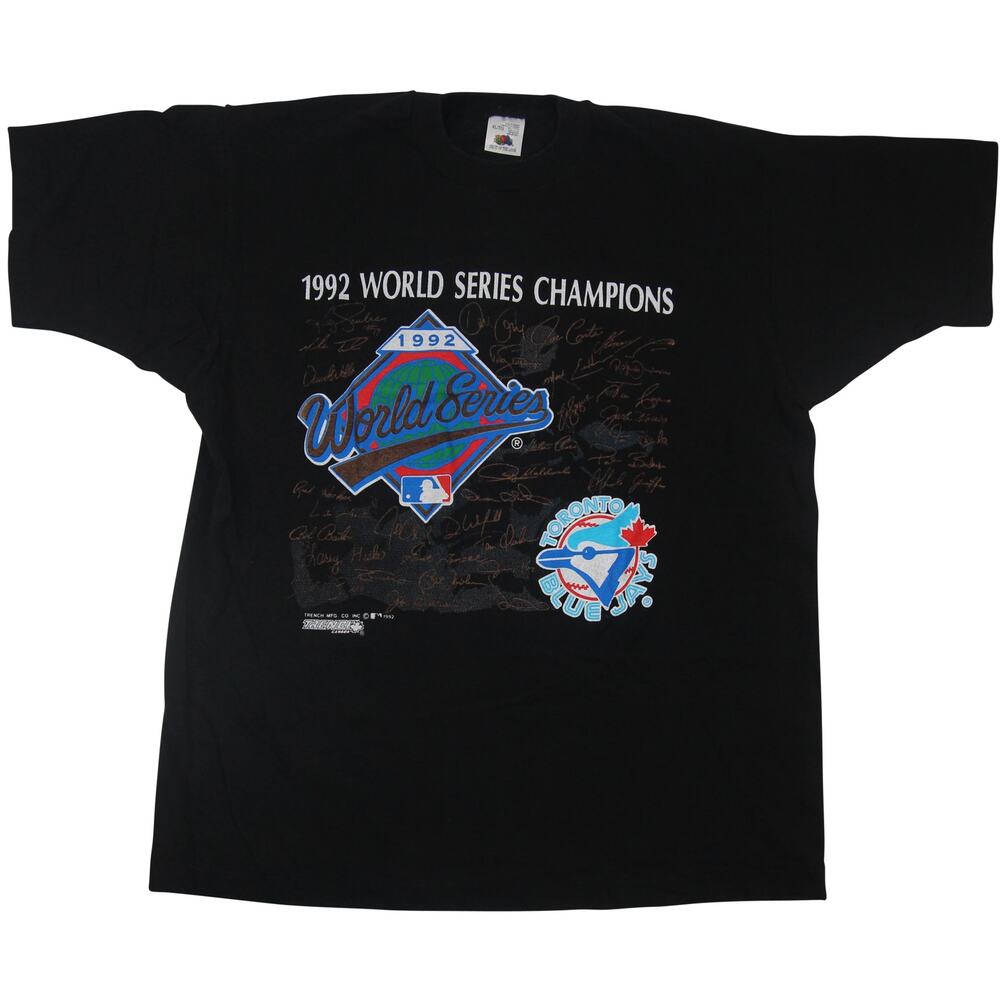 Vintage 1992 Toronto Blue Jays World Series Champions T